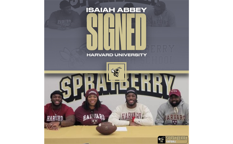 Isaiah Abbey on signing his NLI to continue his academic and athletic career at Harvard University