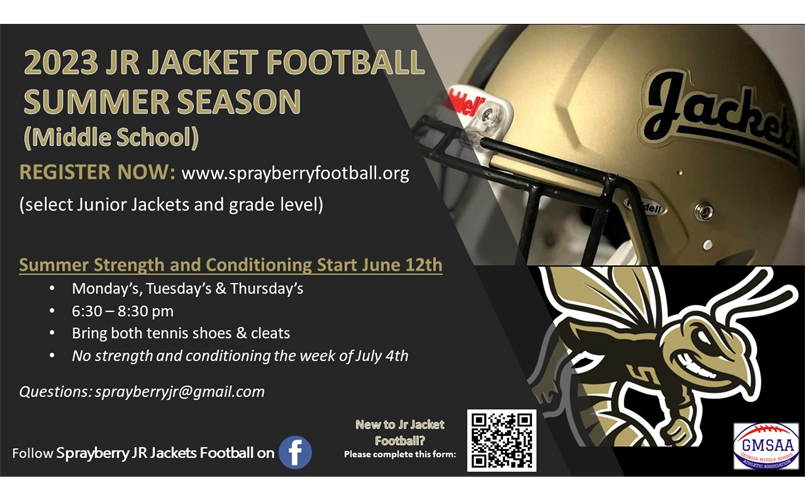 Junior Jackets Registration